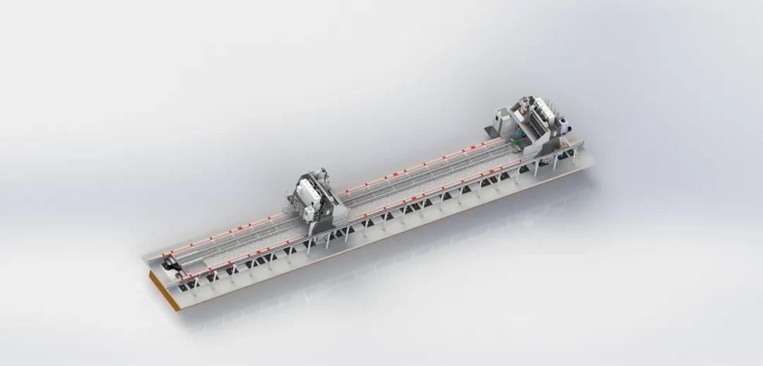One is worth two! Our double gantry PROFILE greatly improves rail processing efficiency